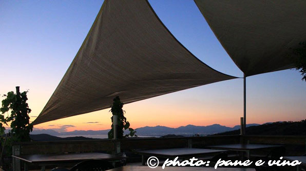 Essen mit Aussicht im Cilento Nationalpark