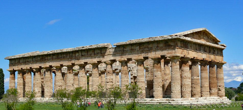Der Neptun-Tempel in Paestum