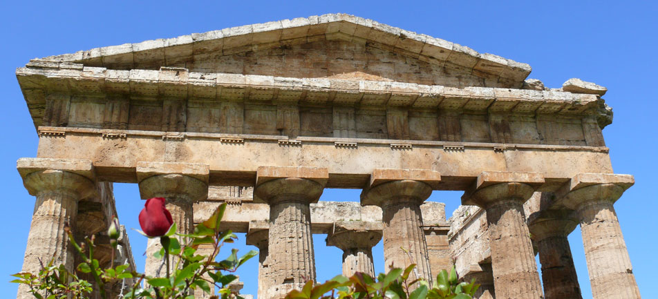 Der Poseidontempel in Paestum