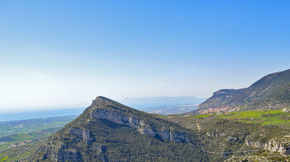 großes Bild: Ausblick von Trentinara