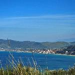 Blick von Licosa auf die Bucht von Castellabate
