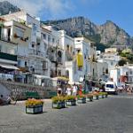 Fast am Ende der Promenade von Marina Grande - etwas Luft und tolles Panorama