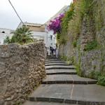 Die 750 Meter Treppenweg nach Capri Zentrum gehen nicht viele Menschen